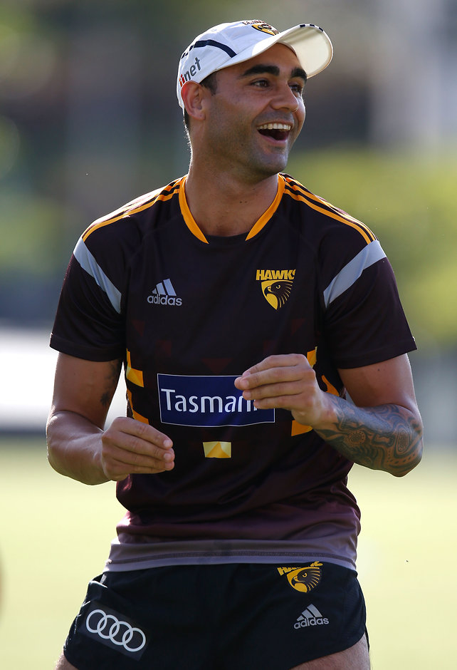 AFL 2016 Training - Hawthorn 130116 Shaun Burgoyne is enjoying football too much to quit - ${keywords}